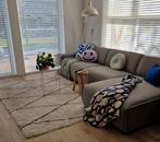 Off white vloerkleed met grafisch patroon 160x230 cm, Ophalen