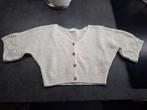 Mooi wit baby vestje maat 86/92, Ophalen of Verzenden, Zo goed als nieuw, Meisje, Truitje of Vestje