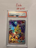 2022 POKEMON JAPANESE S PROMO #323 FULL ART/PIKACHU PSA 10, Ophalen of Verzenden, Nieuw, Losse kaart, Foil
