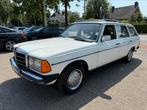 Mercedes W123 | 280 TE | 1982, Automaat, Achterwielaandrijving, Leder en Stof, Wit