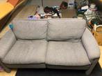 Grijzen stoffen bank, Huis en Inrichting, Ophalen, Zo goed als nieuw, 75 tot 100 cm