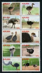 Aruba 826/35 postfris Struisvogels 2015, Verzenden, Postfris