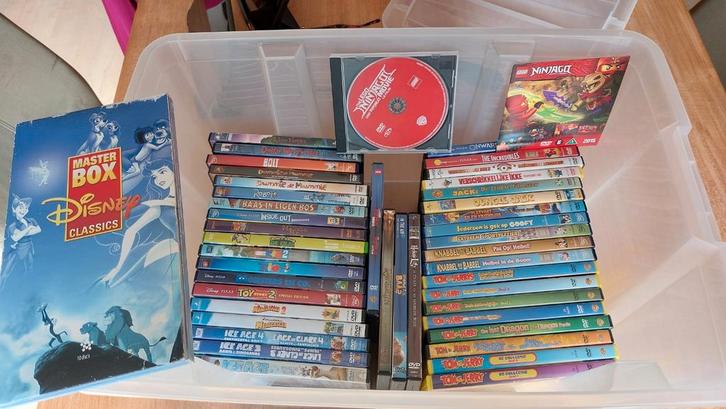 Diverse DVDs Disney, Pixar e.a., Cd's en Dvd's, Dvd's | Tekenfilms en Animatie, Zo goed als nieuw, Europees, Alle leeftijden, Ophalen of Verzenden