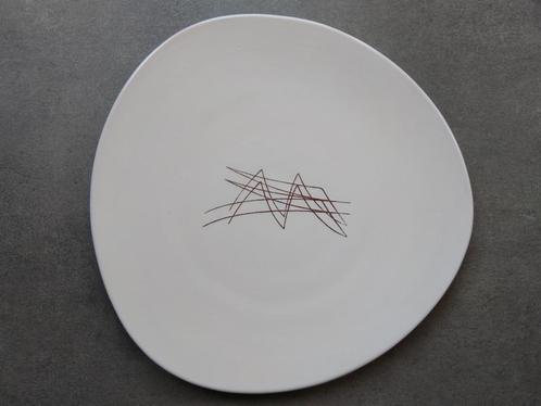 Vintage serveerschaal jaren 50/60 (en gebak schoteltjes)., Huis en Inrichting, Keuken | Servies, Schaal of Schalen, Overige stijlen