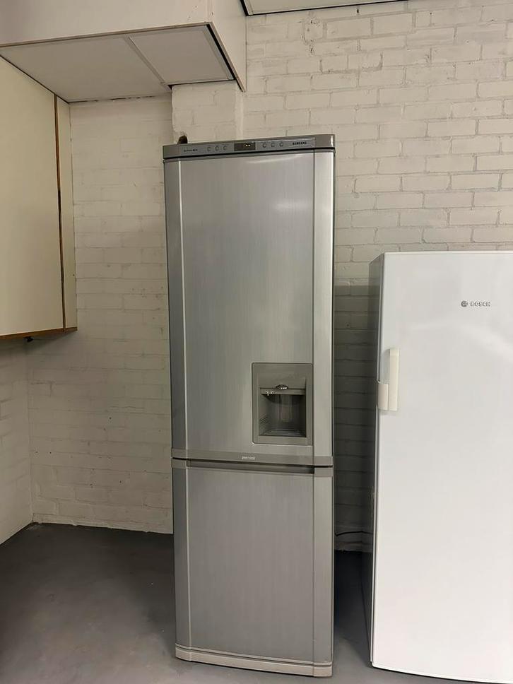 SAMSUNG NO FROST KOELKAST KOELVRIESCOMBINATIE 350L, Witgoed en Apparatuur, Koelkasten en IJskasten, Refurbished, Met aparte vriezer