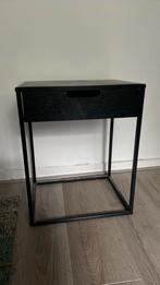 Nachtkastje industrieel, Ophalen, Zo goed als nieuw, Hout, Minder dan 45 cm