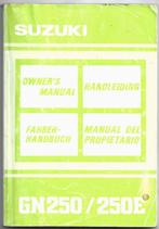 Suzuki GN250 GN250 E handleiding (7595z) motor, Motoren, Ophalen of Verzenden, Suzuki