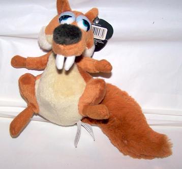 Vintage 2009 Super de Boer Ice Age Scratte knuffel. Nieuw. beschikbaar voor biedingen