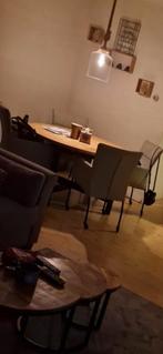 Eetkamer stoelen, Huis en Inrichting, Ophalen, Zo goed als nieuw, Leer, Vier