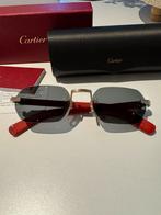 Cartier zonnenbril orgineel, Zonnebril op sterkte, Zo goed als nieuw, Rood, Ophalen
