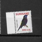 Suriname 2008 postfris vogels, Verzenden, Postfris, Zuid-Amerika