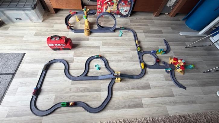 chuggington die-cast train set, Kinderen en Baby's, Speelgoed | Speelgoedvoertuigen, Gebruikt, Ophalen of Verzenden