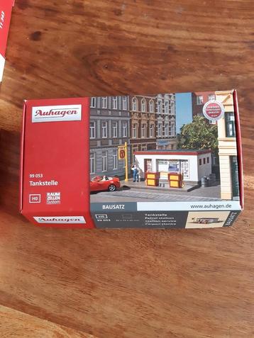 Auhagen tankstation, nieuw beschikbaar voor biedingen