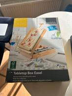 Schildersezel voor op tafel met toebehoren, Hobby en Vrije tijd, Schilderen, Ophalen, Nieuw, Ezel