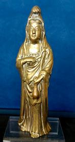 Bronzen Quan Yin, Antiek en Kunst, Verzenden