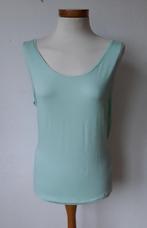 Singlet/Top van Monari in lichtgroen mt 44 mouwloze top, Kleding | Dames, Maat 42/44 (L), Zo goed als nieuw, Zonder mouw, Groen