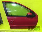 Portier 4Deurs rechts-voor van een Peugeot 206, Auto-onderdelen, Gebruikt, Deur, Ophalen of Verzenden, Peugeot