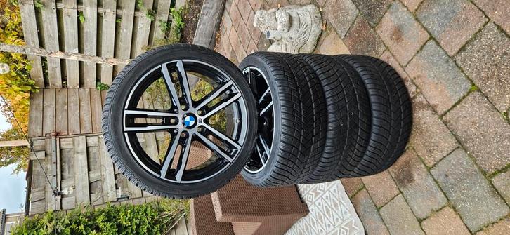 Origineel BMW 719M 18 inch 5x120 breedset winterbanden, Auto-onderdelen, Banden en Velgen, Banden en Velgen, Winterbanden, 18 inch