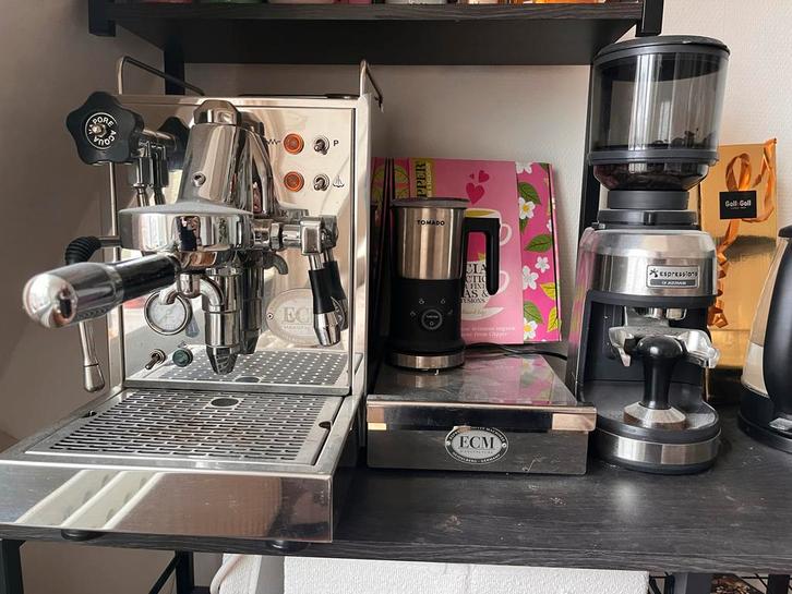 ECM Classika II Espressomachine, Witgoed en Apparatuur, Koffiezetapparaten, Zo goed als nieuw, Gemalen koffie, Espresso apparaat