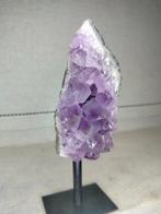 Amethist op standaard - OS9, Ophalen of Verzenden, Mineraal