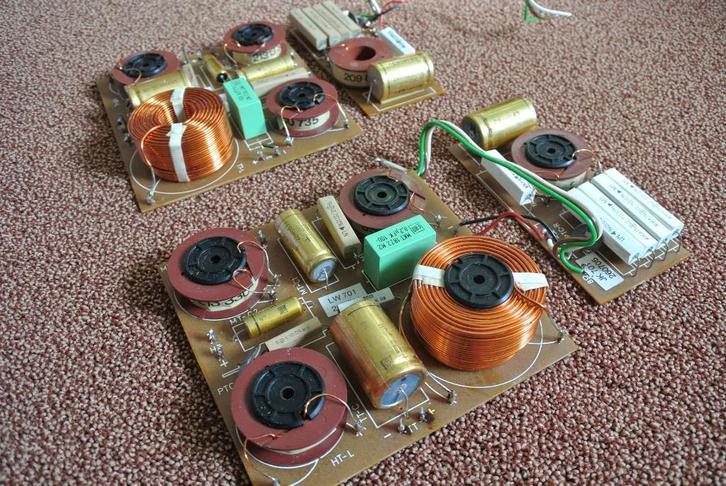 scheidingsfilters DUAL CL 710 en 720, Audio, Tv en Foto, Luidsprekers, Zo goed als nieuw, Front, Rear of Stereo speakers, Overige merken