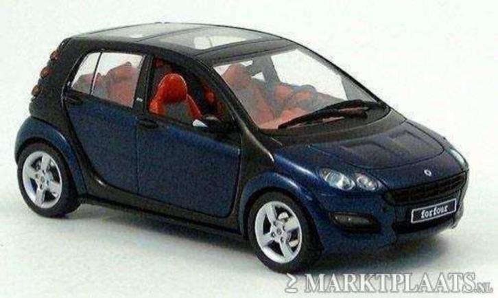 Smart Forfour divers, Hobby en Vrije tijd, Modelauto's | Overige schalen, Nieuw, Auto, Ophalen of Verzenden