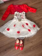 Feestjurk met schoenen en bolero - Maat 98, Kinderen en Baby's, Ophalen of Verzenden, Zo goed als nieuw, Maat 98