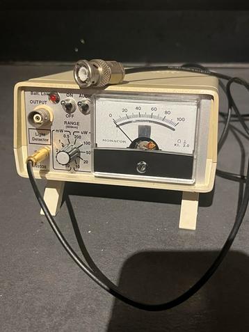Monacor Lichtdetector MG9338 antiek meetinstrument. beschikbaar voor biedingen
