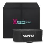 DJ Booth Systeem, DJ Table, DJ Desk, Opvouwbare DJ stand, Vonyx, Overige typen, Nieuw, Info@marbeco.nl