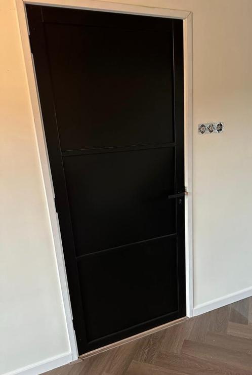 Pertura binnendeur industrieel zwart 88 x 211,5, Doe-het-zelf en Verbouw, Deuren en Horren, Nieuw, Binnendeur, 200 tot 215 cm