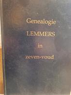 Genealogie Lemmers in zevenvoud, gebonden, Boeken, Gelezen, Verzenden