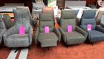Relaxfauteuils. Groene stof & microleder, Ophalen, Nieuw, Stof