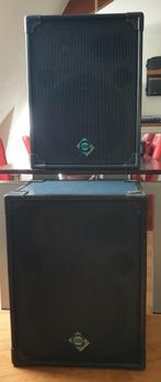 General music full range toppen, 2 stuks, Ophalen, Gebruikt, Minder dan 500 watt, P.A.