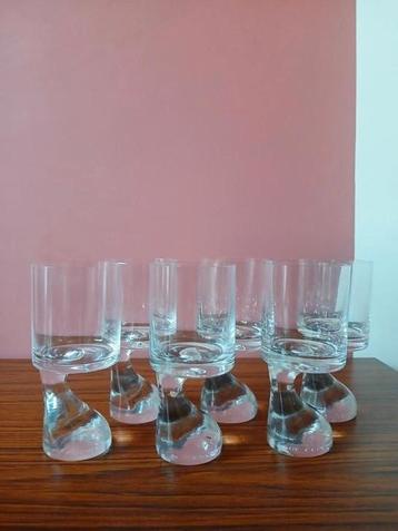 Joe Colombo smoke glazen set, J. C. Riedel beschikbaar voor biedingen