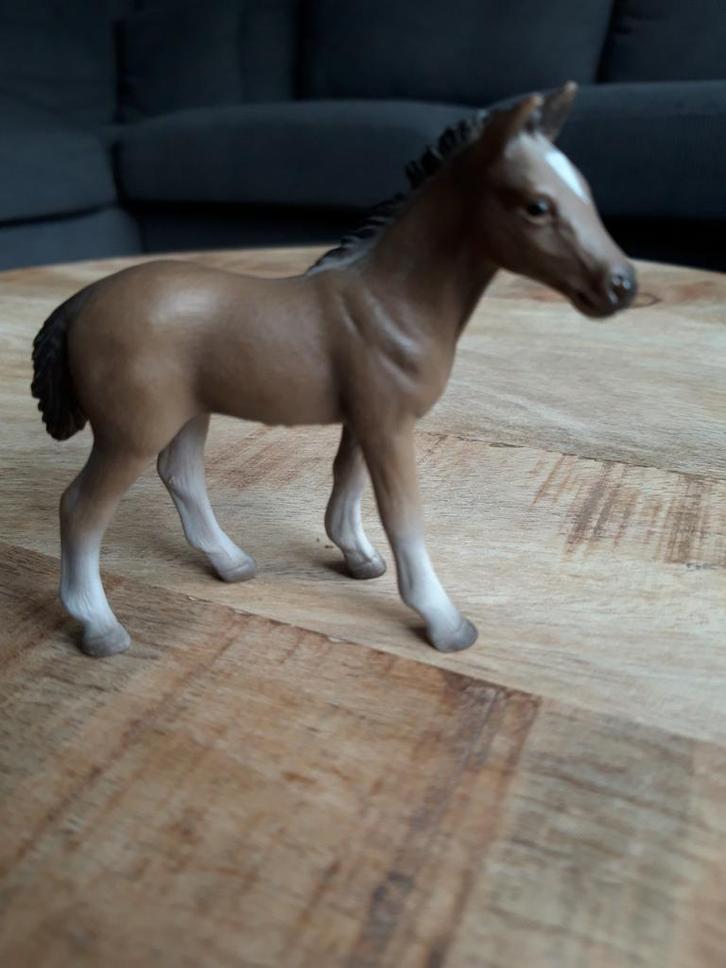 Schleich Veulen, Verzamelen, Dierenverzamelingen, Zo goed als nieuw, Beeldje of Figuurtje, Paard, Ophalen of Verzenden