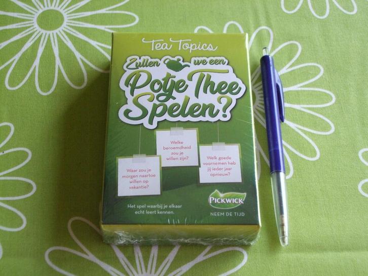 Nieuw in seal: Potje Thee spelen?, Hobby en Vrije tijd, Gezelschapsspellen | Overige, Nieuw, Een of twee spelers, Drie of vier spelers