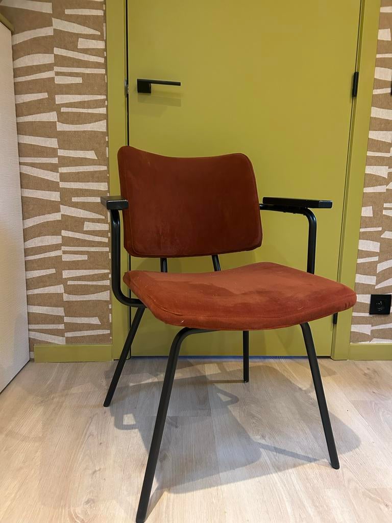 Bodilson Eetkamerstoelen - Set van 2, Leer & Stof, Huis en Inrichting, Ophalen, Gebruikt, Twee, Overige kleuren