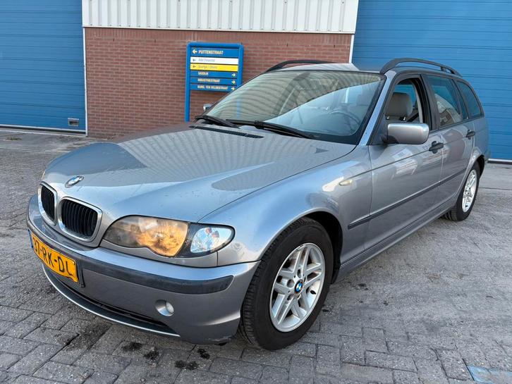 BMW 3-Serie 1.8 I 316 Touring 2005 Grijs, Auto's, BMW, Bedrijf, ABS, Airbags, Airconditioning, Boordcomputer, Centrale vergrendeling