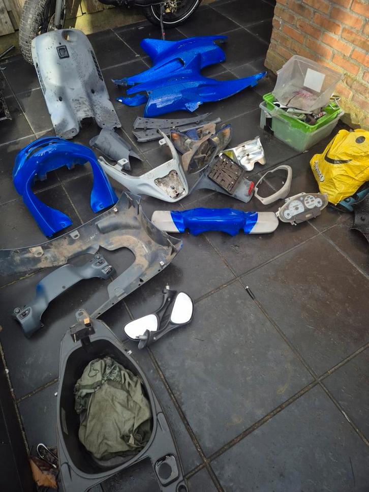 Piaggio skipper lx volledige kappenset, Motoren, Tuning en Styling, Ophalen