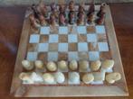 Compleet marmeren schaakspel XL ZEER MOOI!, Ophalen of Verzenden, Gebruikt