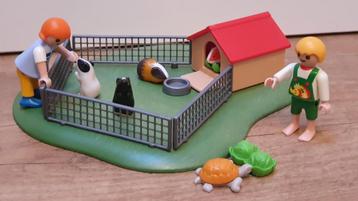 Playmobil Kinderen met cavia's en schildpad - 3210 beschikbaar voor biedingen