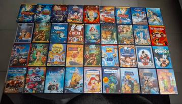Disney speelfilms in een set + 85 stuks !! beschikbaar voor biedingen