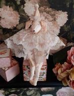 Prachtig brocante wattenpop Hondje clowntje circus, Ophalen of Verzenden