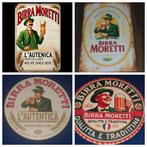 4 Birra moretti wandborden, Ophalen of Verzenden, Nieuw, Reclamebord, Plaat of Schild
