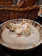 Antiek Piano Baby Beeldje Bisque Porselein, Antiek en Kunst, Ophalen of Verzenden