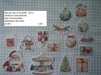 die cuts kerst set E ( 3 foto's )eenmalig! alleen verzenden, Hobby en Vrije tijd, Kaarten | Zelf maken, Ophalen, Nieuw, Kerst