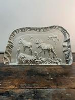 Vintage kosta boda glas plateau glas sculptuur, Antiek en Kunst, Antiek | Glas en Kristal, Ophalen of Verzenden