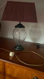 Laura Ashley lamp glas, Ophalen of Verzenden, Zo goed als nieuw, Glas, Minder dan 50 cm