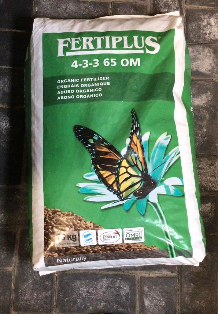 Biologische mestkorrels. Nieuw. Merk : Fertiplus.25 kg zak., Tuin en Terras, Aarde en Mest, Mest, Ophalen