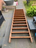 Houten trap, Doe-het-zelf en Verbouw, Ladders en Trappen, 2 tot 4 meter, Gebruikt, Ophalen of Verzenden